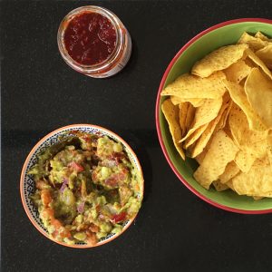 Guacamole com Compota de Chilli