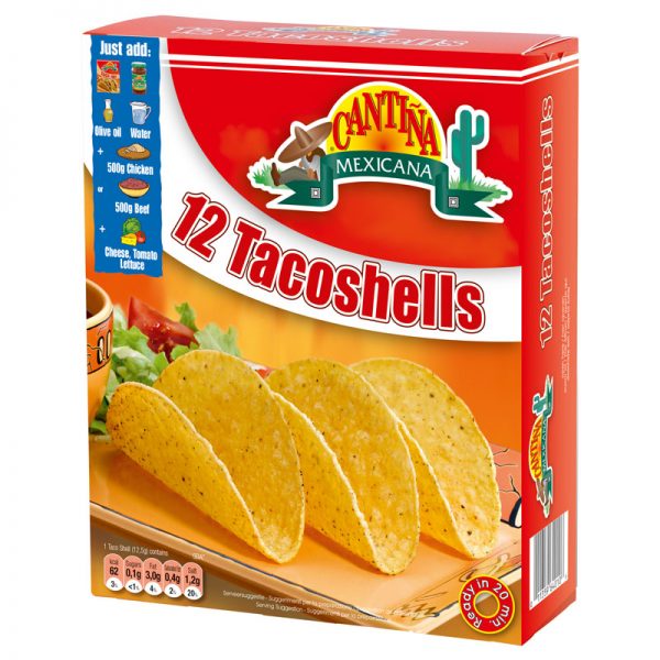 Cantina Mexicana 12 Tacoshells 150g