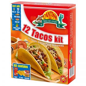 Kit para Tacos (12un) Cantina Mexicana 325g
