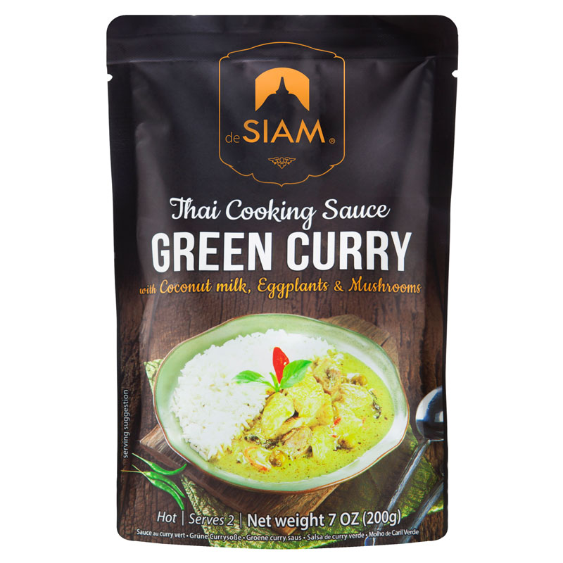 deSIAM Thai Cooking Sauce Green Curry 200g deSIAM Thai Cooking Sauce Green Curry 200g