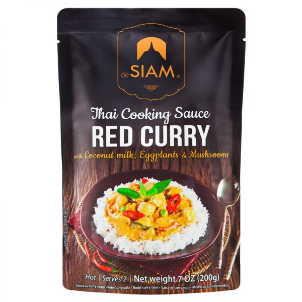 deSIAM Thai Cooking Sauce Red Curry 200g