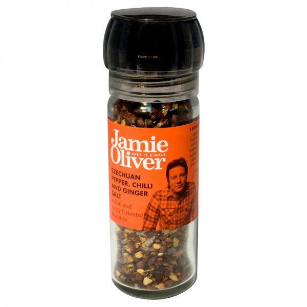Jamie Oliver Szechuan Pepper Chilli & Ginger Salt Grinder 35g