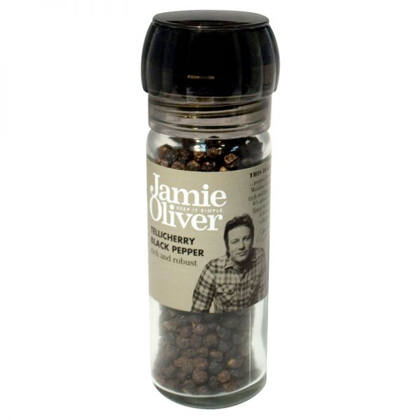 Jamie Oliver Telicherry Black Pepper Grinder 50g