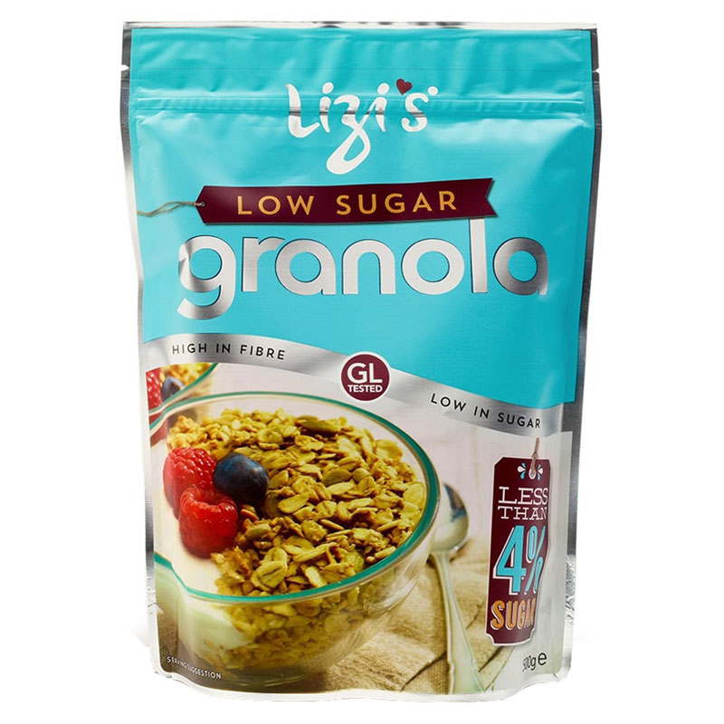 Granola Low Sugar Nozes e Sementes Lizis 500g