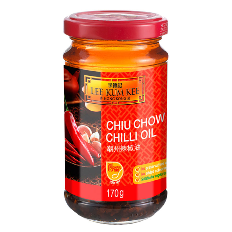 Lee Kum Kee Chiu Chow Chilli Oil 170g Lee Kum Kee Chiu Chow Chilli Oil 170g
