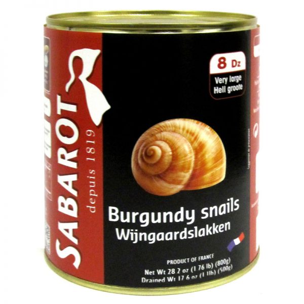 Sabarot Burgundy Snails 800g