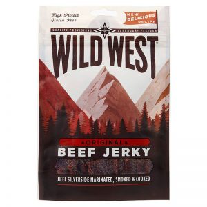 Beef Jerky Original Wild West 25g