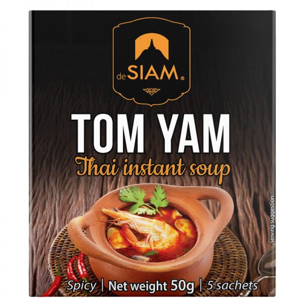 Sopa Instantânea Tom Yam deSIAM 50g
