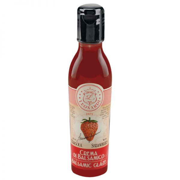 Leonardi Balsamic Glaze flavoured Strawberry 220g
