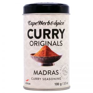 Tempero para Caril Madras Cape Herb & Spice 100g