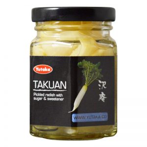 Yutaka Takuan (Pickled radish with sugar & sweetener) 110g