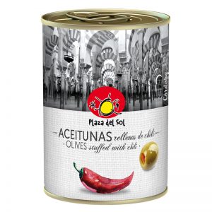 Plaza del Sol Olives stuffed with Chili 280g