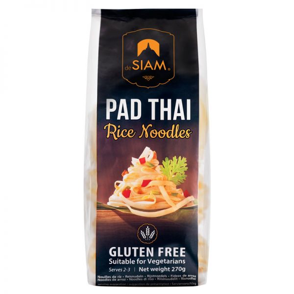 deSIAM Pad Thai Rice Noodles 270g
