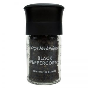 Cape Herb & Spice Black Peppercorns Sun Ripened Berries 30g