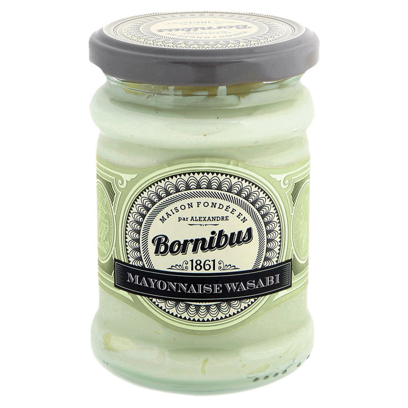 Bornibus Wasabi Mayonnaise 220g Bornibus Wasabi Mayonnaise 220g