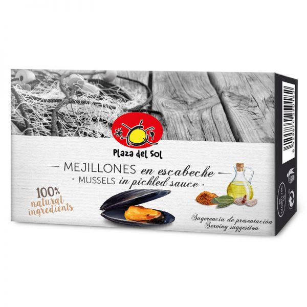 Plaza del Sol Mussels in Pickled Sauce 115g