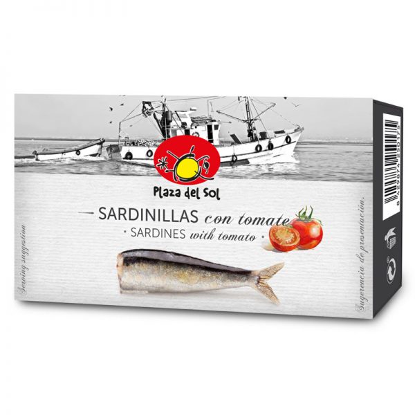Plaza del Sol Small Sardines in Tomato Sauce 88g