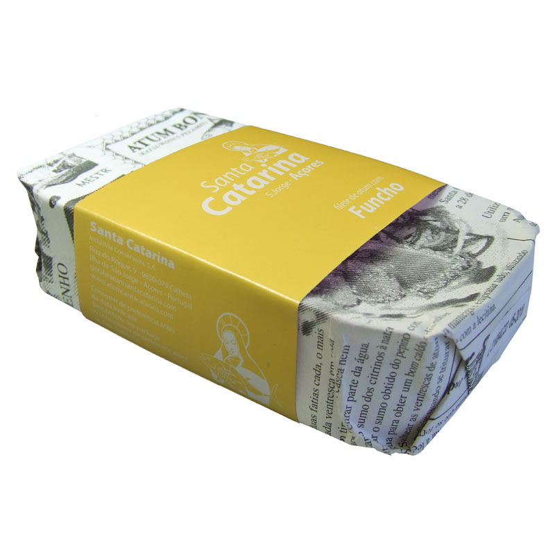 Filete de Atum com Funcho em Azeite Santa Catarina 120g Filete de Atum com Funcho em Azeite Santa Catarina 120g