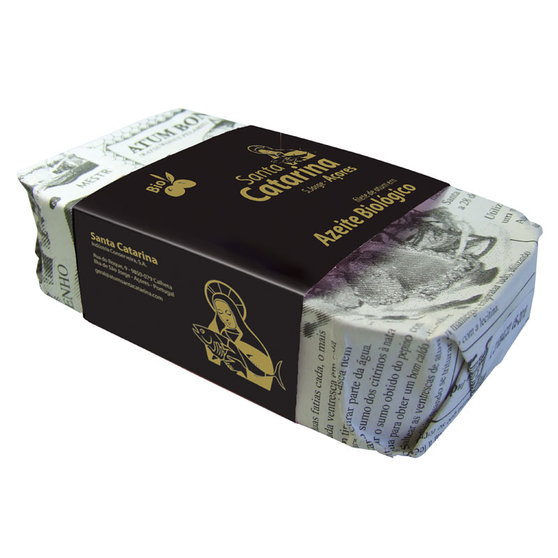 Filete de Atum em Azeite Biológico Santa Catarina 120g Filete de Atum em Azeite Biológico Santa Catarina 120g