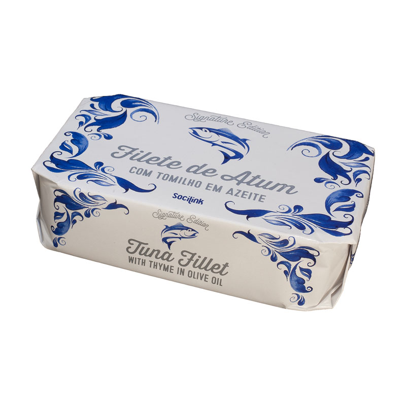 bySocilink Signature Edition Azorean Tuna Fillet with Thyme in Olive Oil 120g bySocilink Signature Edition Azorean Tuna Fillet with Thyme in Olive Oil 120g