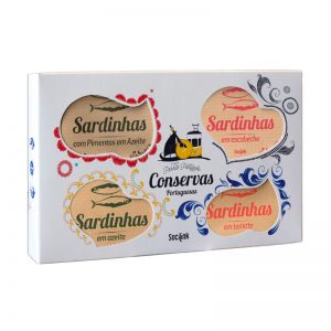 bySocilink Nº04 Canned Fish Set Specialties 4x125g