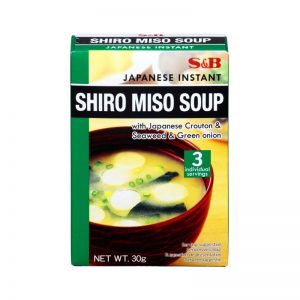 S&b Japanese Instant Shiro Miso Soup 30g