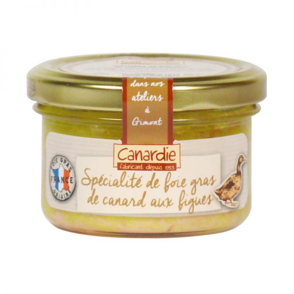 Canardie Speciality of Duck Foie Gras with Figs 90g
