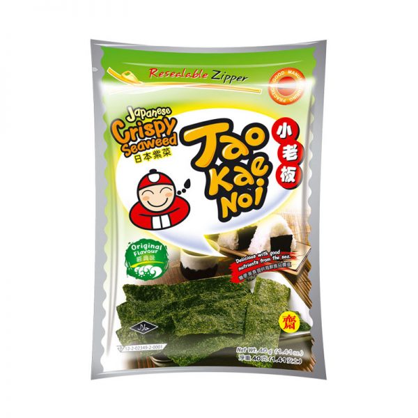 Taokaenoi Crispy Seaweed Original  32g