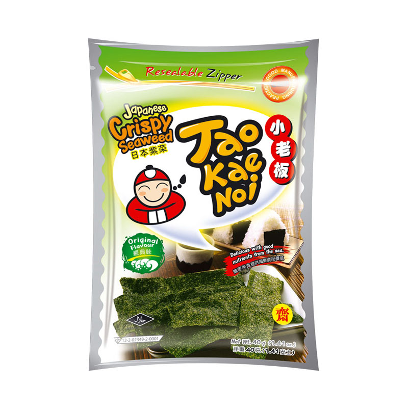 Taokaenoi Crispy Seaweed Original 32g Taokaenoi Crispy Seaweed Original 32g