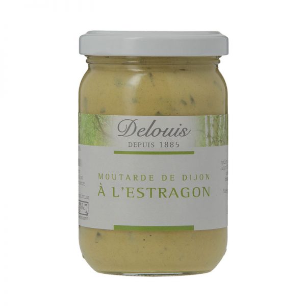Delouis Organic Dijon Mustard with Tarragon 200g