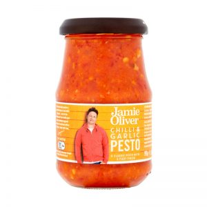 Pesto com Chilli e Alho Jamie Oliver 190g