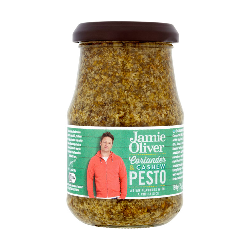 Pesto com Coentros e Cajús Jamie Oliver 190g
