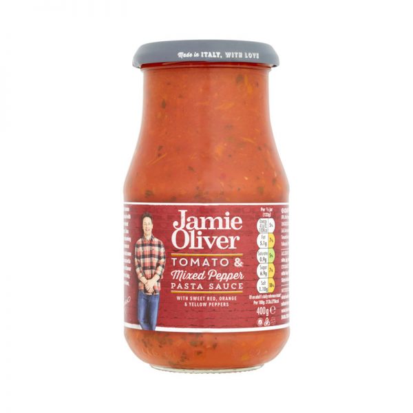 Jamie Oliver Tomato and Mixed Pepper Pasta Sauce 400g