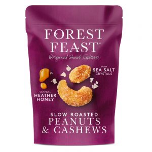 Forest Feast Peanuts and Cashews with Honey and Sea Salt 120g