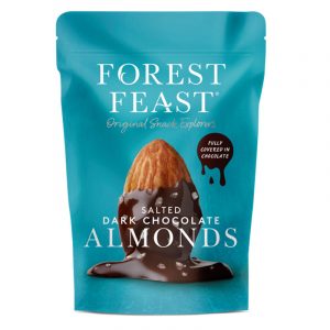 Forest Feast Almonds with Dark Chocolate and Salt 120g