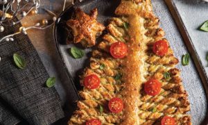 Massa folhada com Pesto