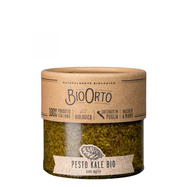 Pesto de Couve Kale com Alho Biológico BioOrto 180g