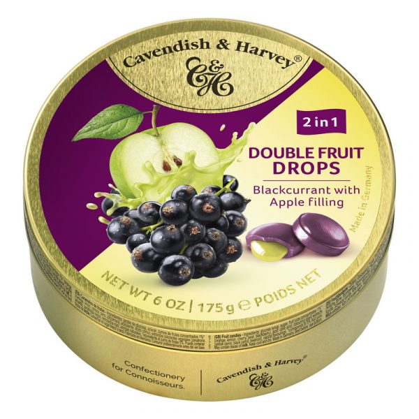 Cavendish & Harvey Redcurrant Candy with Apple Filling 175g