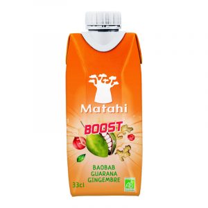 Bebida BOOST Baobab Guaraná Gengibre Matahi 330ml