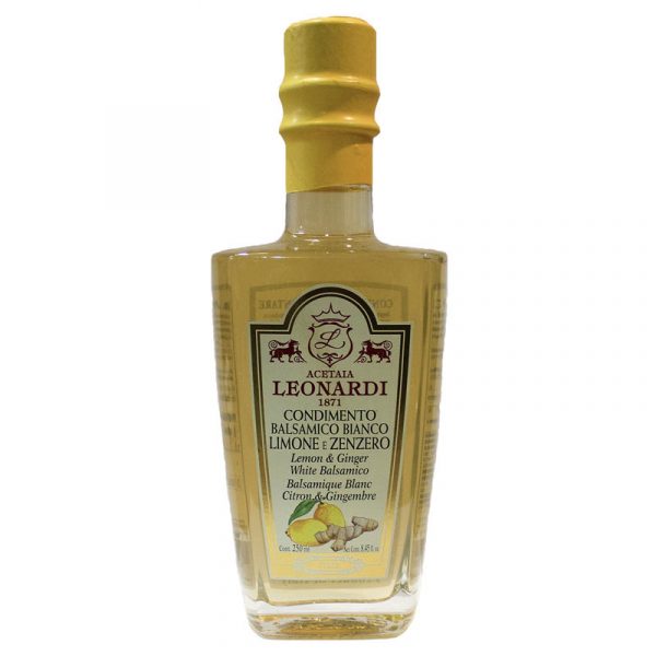 Leonardi Balsamic Condiment with Lemon and Ginger 250ml