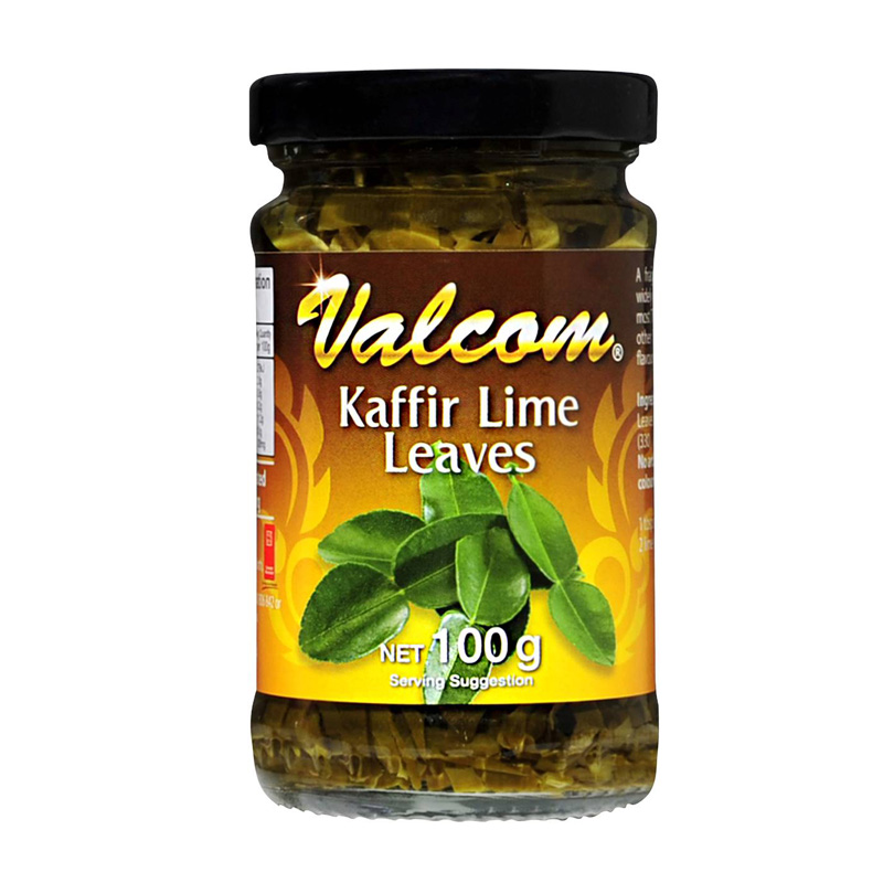 Folhas de Lima Kaffir Valcom 100g Folhas de Lima Kaffir Valcom 100g