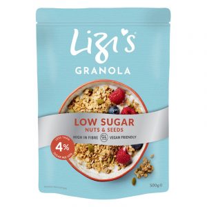 Granola Low Sugar Nozes e Sementes Lizis 500g
