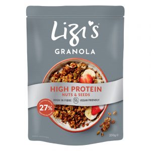 Granola High Protein Nozes e Sementes Lizis 350g