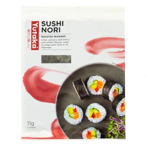 Sushi Nori Algas Marinhas (5 Folhas) Yutaka 11g
