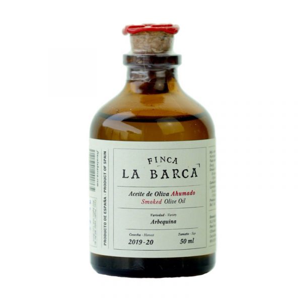 Finca La Barca Smoked Olive Oil Dressing Arbequina Variety 50ml