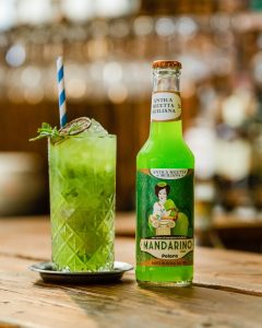 Green Collins Cocktail