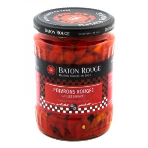 Pimento Vermelho Assado Fatiado Baton Rouge 530g