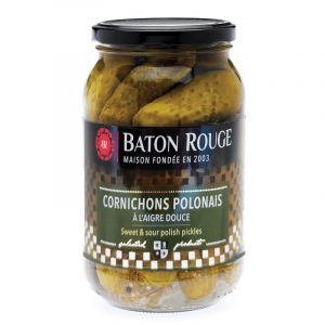 Baton Rouge Polish Sweet and Sour Cornichons 860g