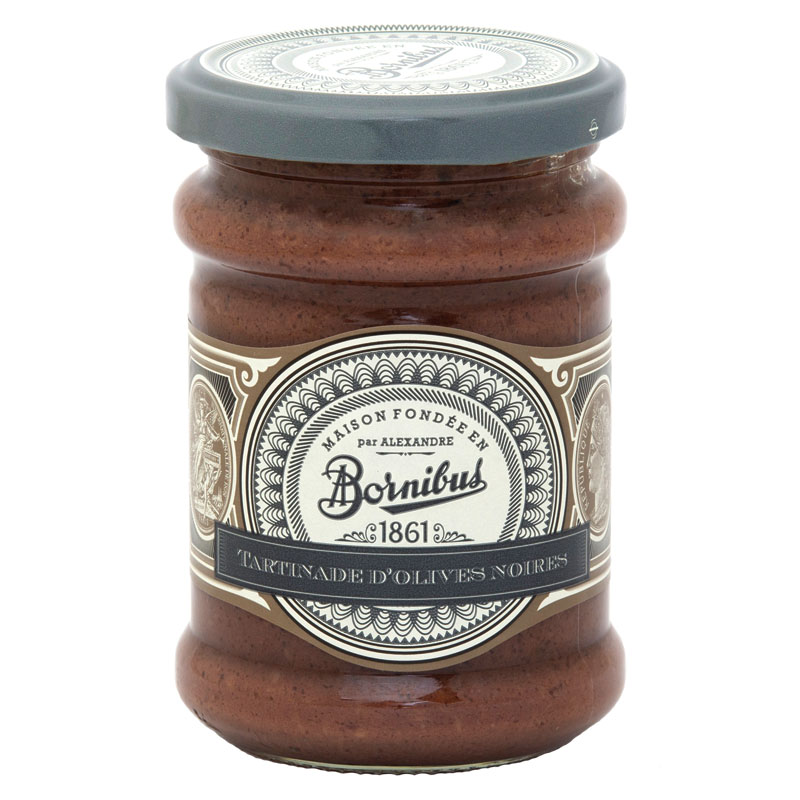 Bornibus Black Olive Tapenade 250g Bornibus Black Olive Tapenade 250g