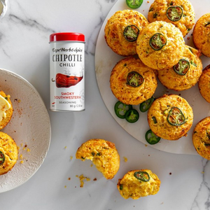 Muffins de Jalapeño e Chipotle